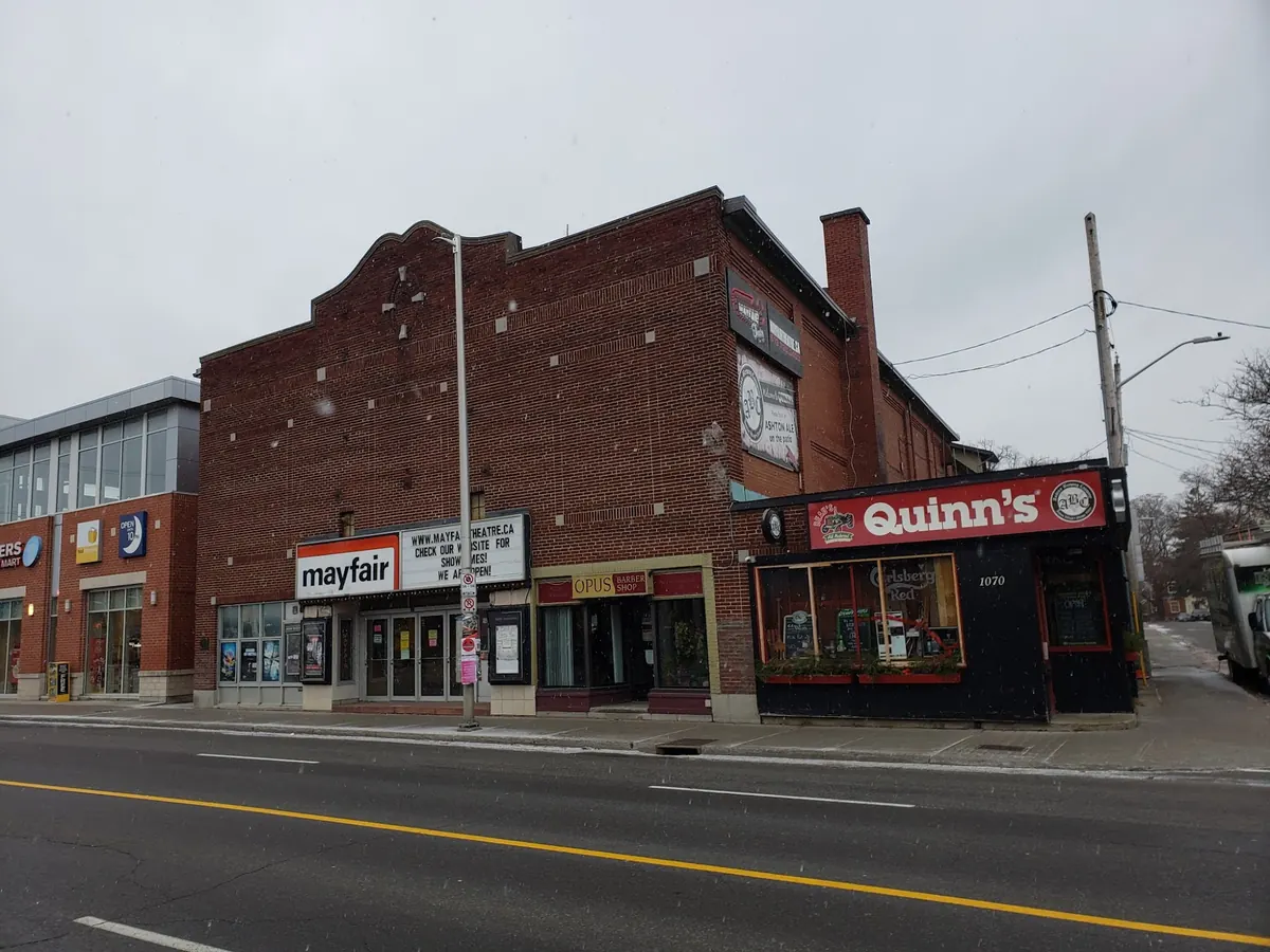 The Bank Street block in Old Ottawa South where Opus is located